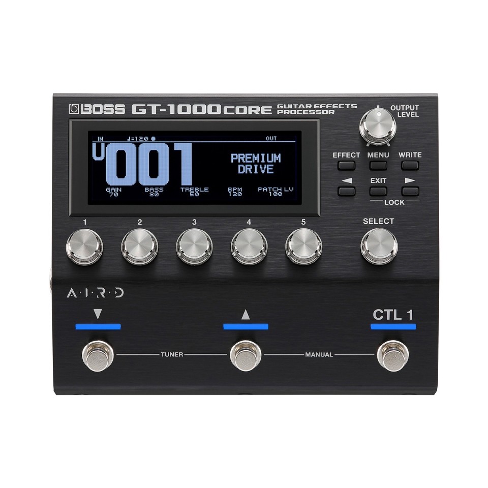 BOSS ボス ギターエフェクター マルチエフェクター Guitar Effects Processor GT-1000CORE 4957054516949