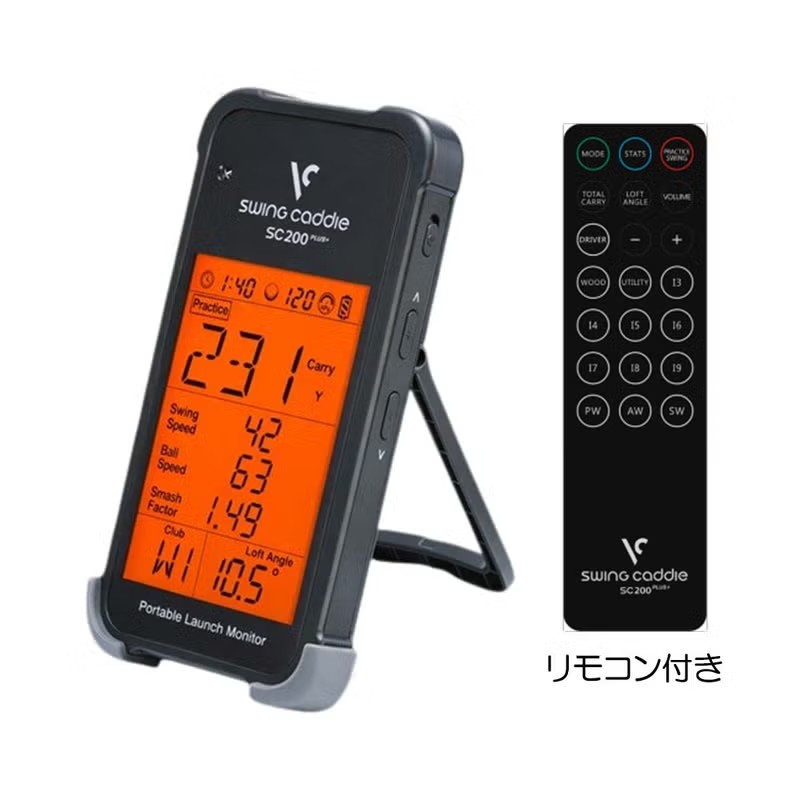VOICE CADDIE ボイスキャディ 小型ゴルフ弾道計測器 SC200PLUS 4580769440782